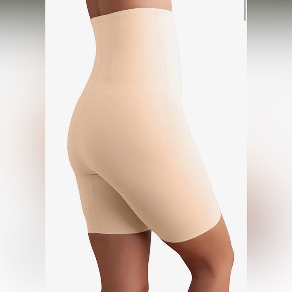 Miraclesuit Firm Control Hi-Waist Thigh Slimmer warm beige NWT